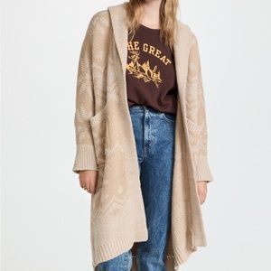 THE GREAT. WINTER FLOWER LODGE CARDIGAN